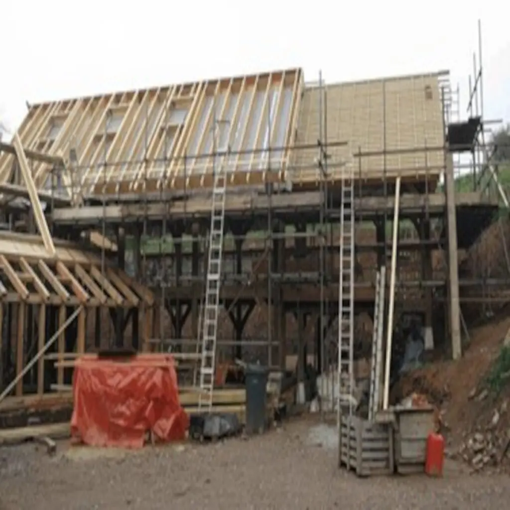 Green Oak Beams, Joinery Timber, timber cladding, sune nightingale, Grand Design Traditional House