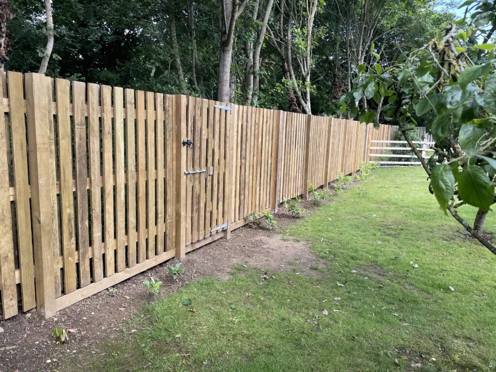 Treated Softwood Vertical Fence