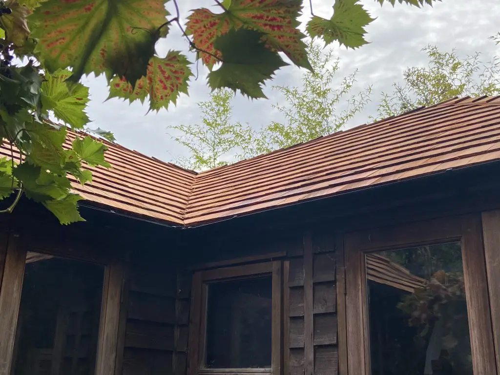  Blue Label Grade 1 Shingles, blue label hip & ridge, Structural Green Oak beams, New Oak Fence Post, New Green Treated Softwood Railway sleeper   