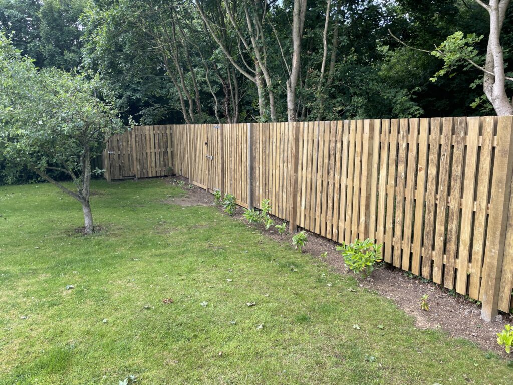 Treated Softwood Vertical Fence