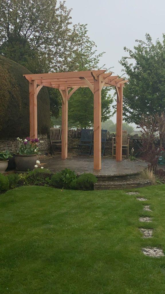 Douglas Fir Pergola, Pergola, UK Timber, Douglas Fir, British Larch, kit, pre-cut, machined