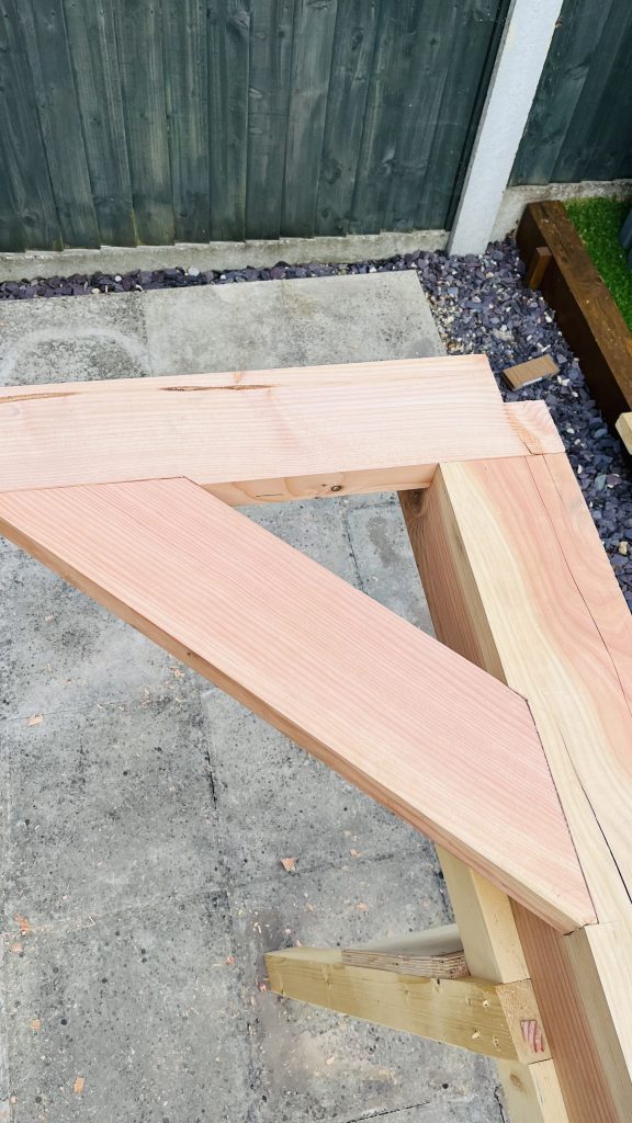 Structural Douglas Fir 150 x 150 Beams, UK Timber, Douglas Fir, Pergola Rafter Rails, British Larch, British Larch/Douglas Fir Pergola Rafter Rails